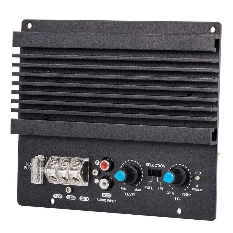 

Мощная автомобильная аудиосистема Fever: плата усилителя чистого баса, 12В, для сабвуфера, без Bluetooth