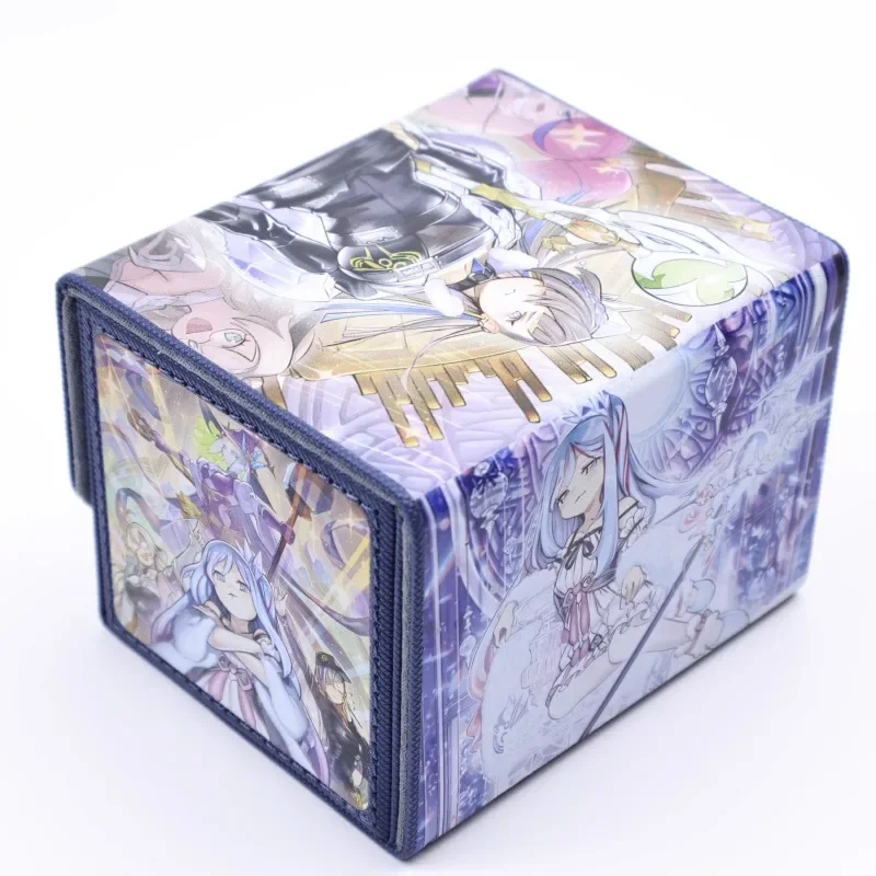 YuGiOh Witchcrafter Golem Aruru Self Made Leather Card Storage Box Center Card Anime Classics Game Collection Cards Toy Gift