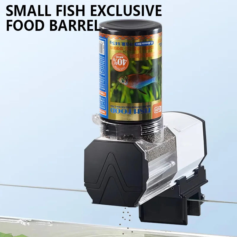 

Aquarium Automatic Feeder 550Ml Large Capacity Fish Tank Digital Display Feeder Fish Tank Intelligent Timing Feeding Supplies
