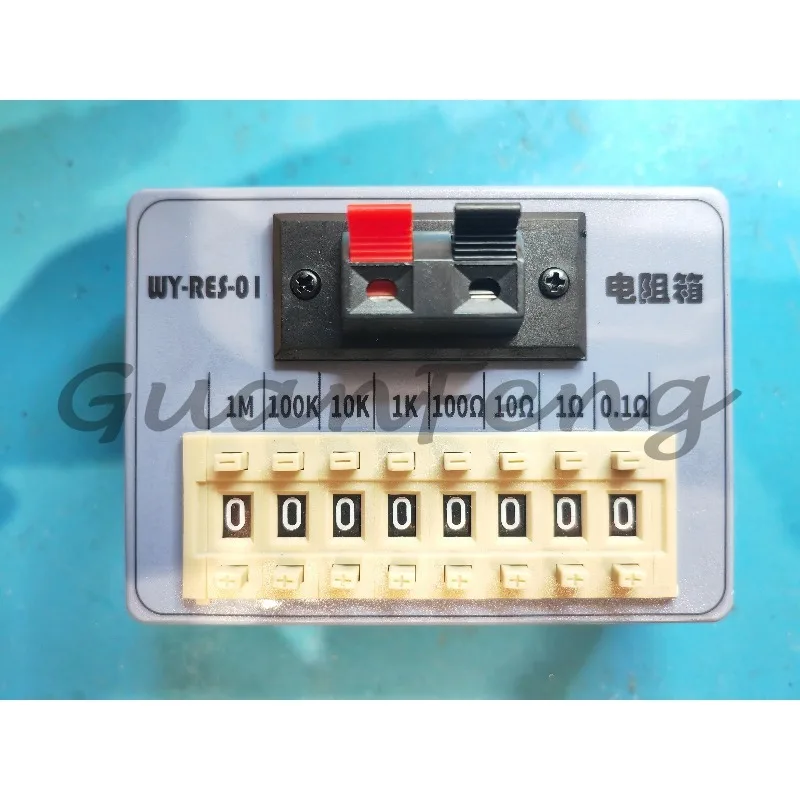 WY-RES-01 Resistance Box, Portable Pocket Resistance Box, Dial Programming Resistance Box
