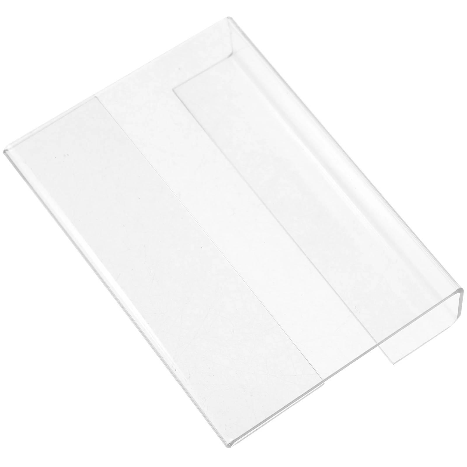 

Acrylic Card Holder Clear Sign Name Place Cards Desk Accessories Office Supply Hanging Design Sturdy Material