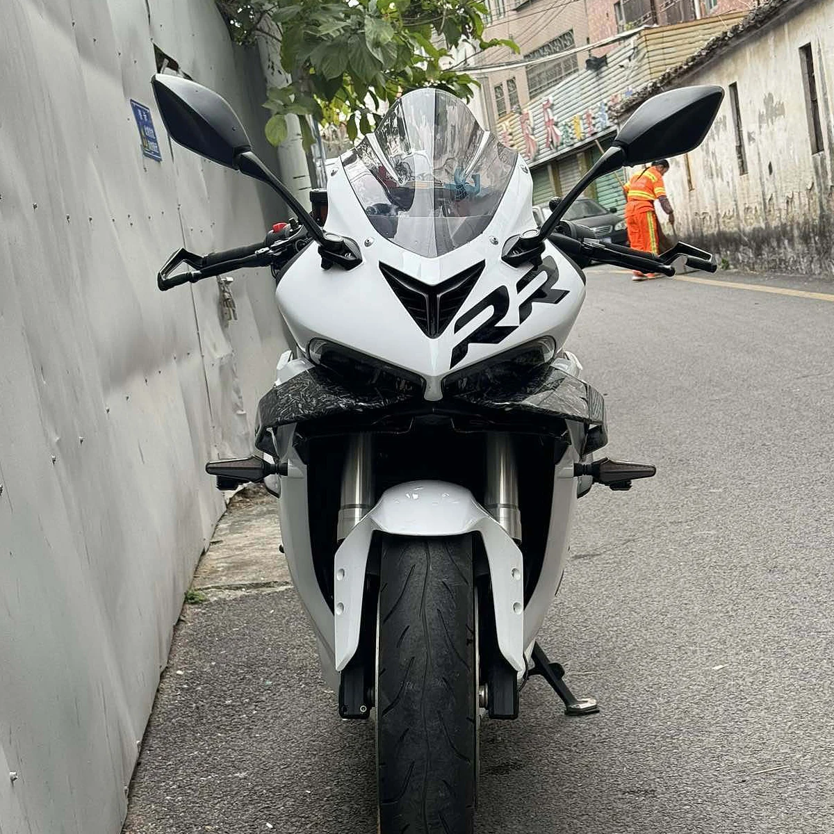 RR Sticker For  R Cup 125 50 ZX 6R 10R CBR150R CBR600RR R15 R3 R6 GSX R150 R750 GS 1000RR 1200RR1300RR GSX R Decal