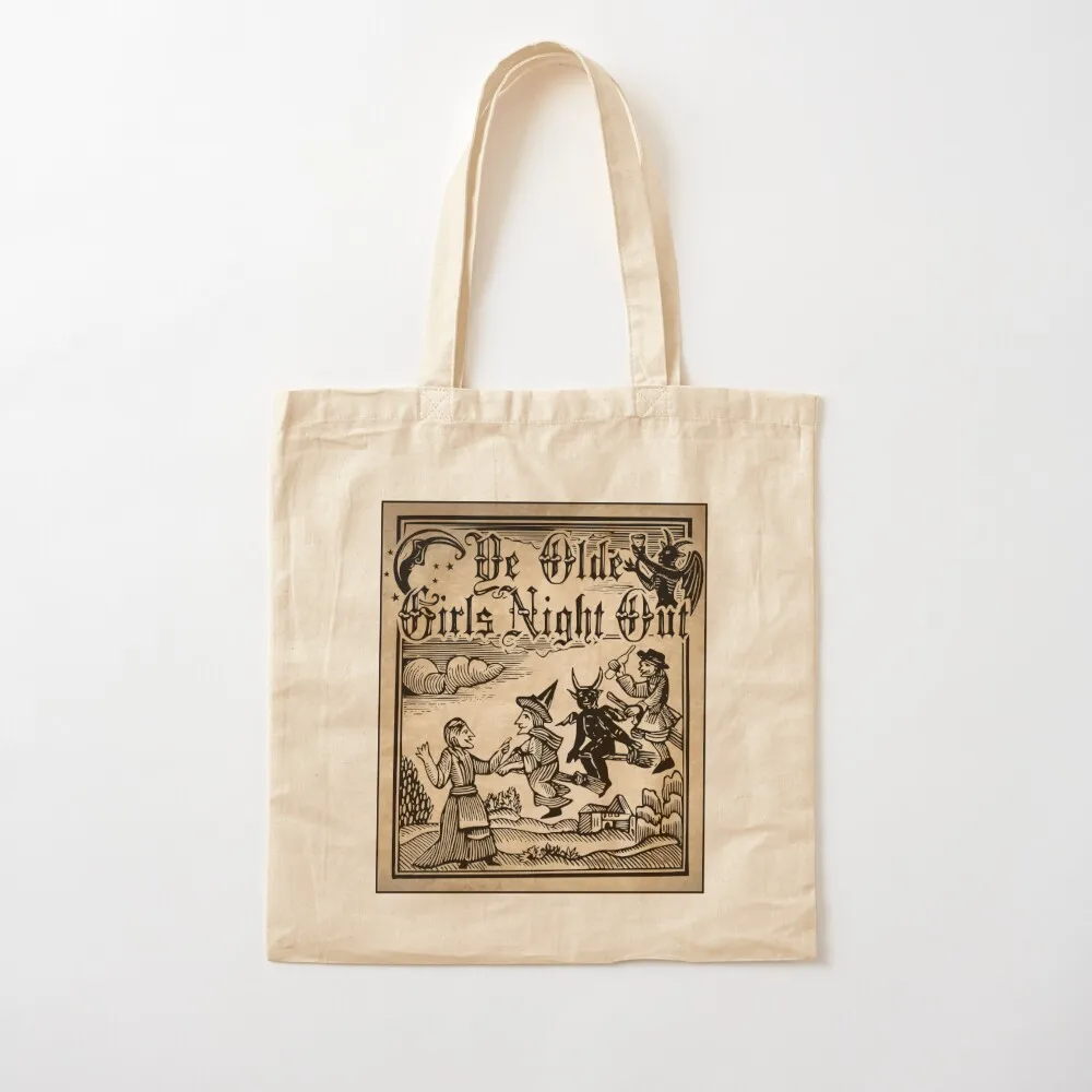 Girls Night Out Tote Bag Women's shopping bag shopper bag woman Canvas