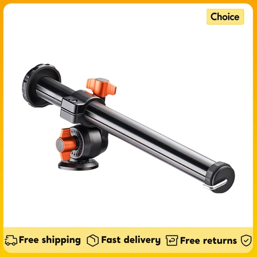 K & F CONCEPT-columna central giratoria multiángulo, trípode de aleación de aluminio con sistema de bloqueo para fotografía