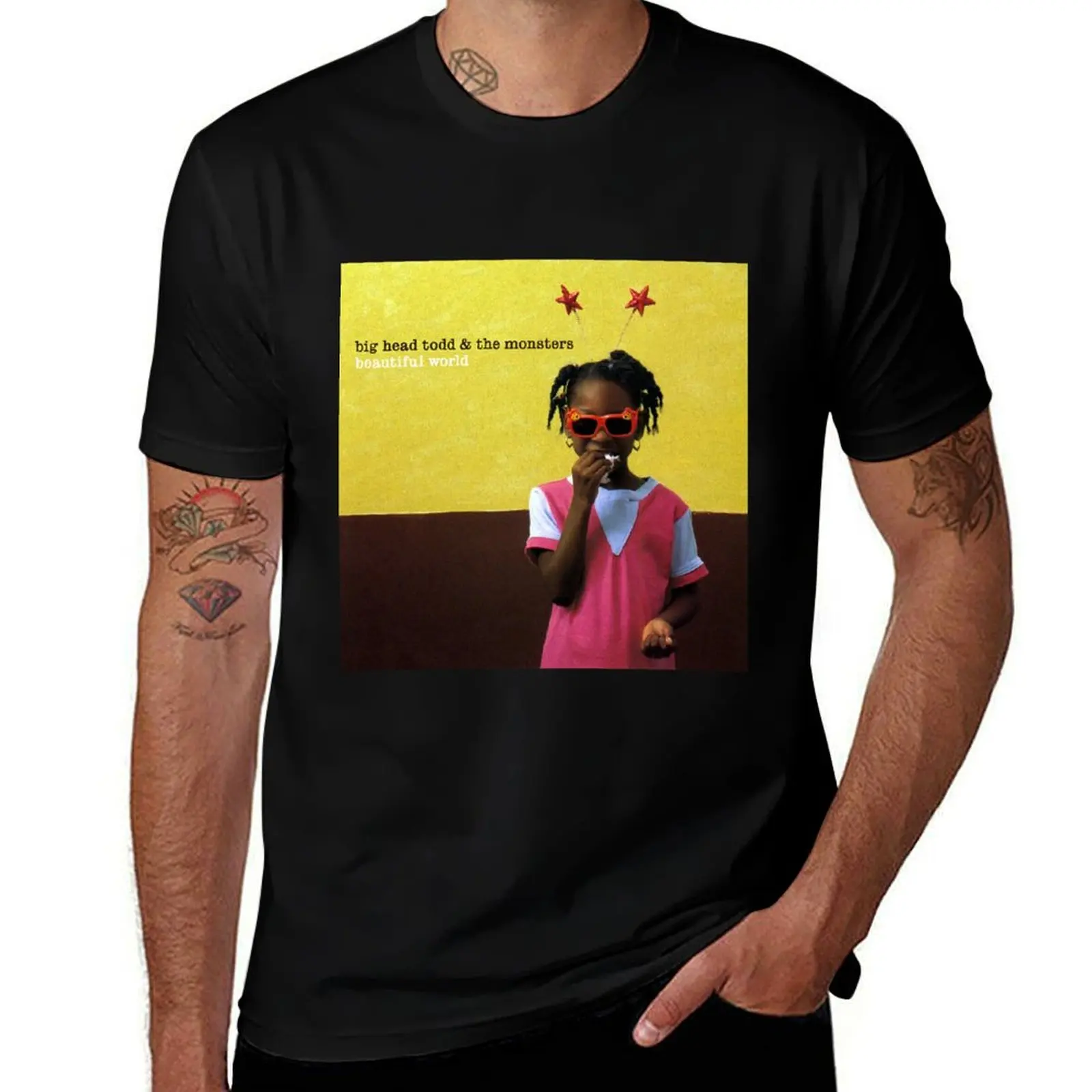 Big Head Todd and the Monsters beautiful world T-Shirt man t shirts cotton T-Shirt