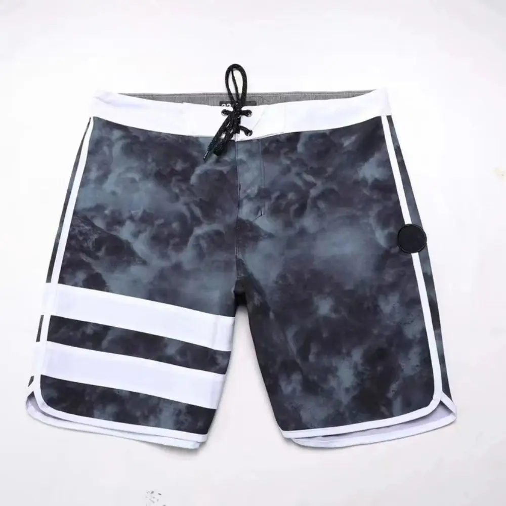 2024 New Summer Fashion Men Board Shorts Men Phantom Bermuda Beach Shorts Swim Shorts Men Waterproof Quick Dry Swimwear New