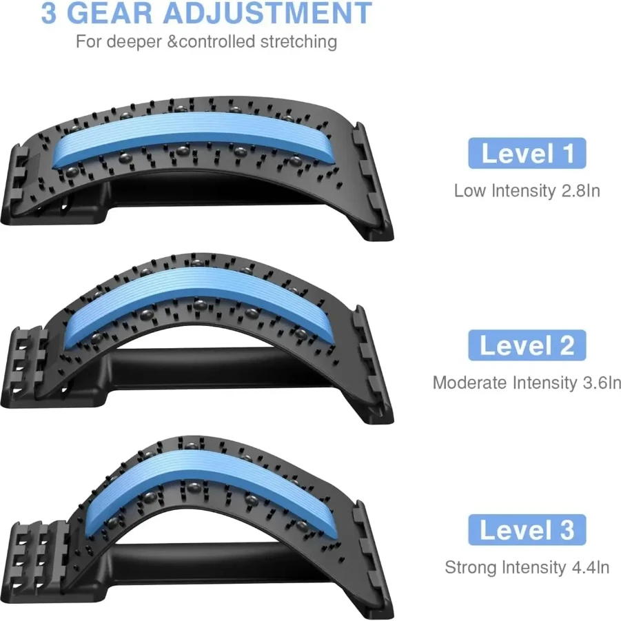 Back extensor, lumbar support, relieve back pain relief lumbar, for herniated disc lower back and upper back support