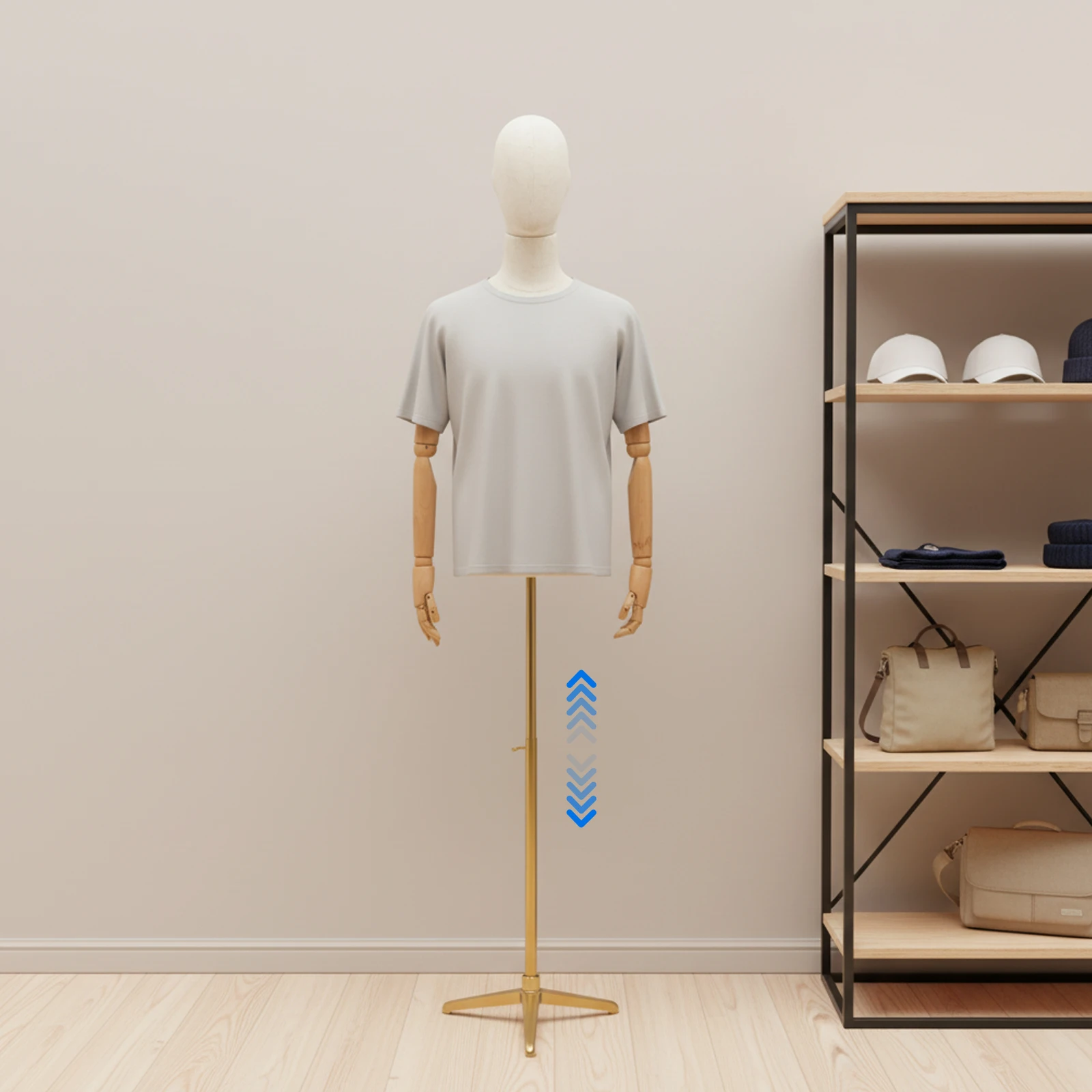 

Современный мужской манекен для демонстрации одежды, размер M, металлическая подставка, регулируемая посадка, манекен для демонстрации одежды с изменяемой осанкой