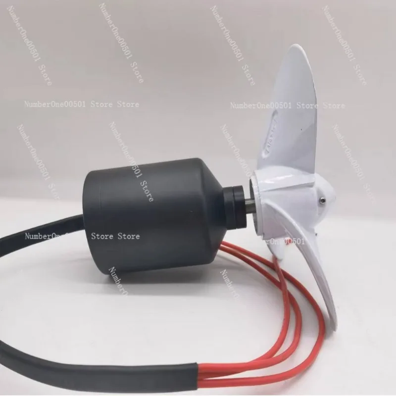 6384 High Torque High Power Waterproof DC Brushless Underwater Thruster 6384 Housing Fixed