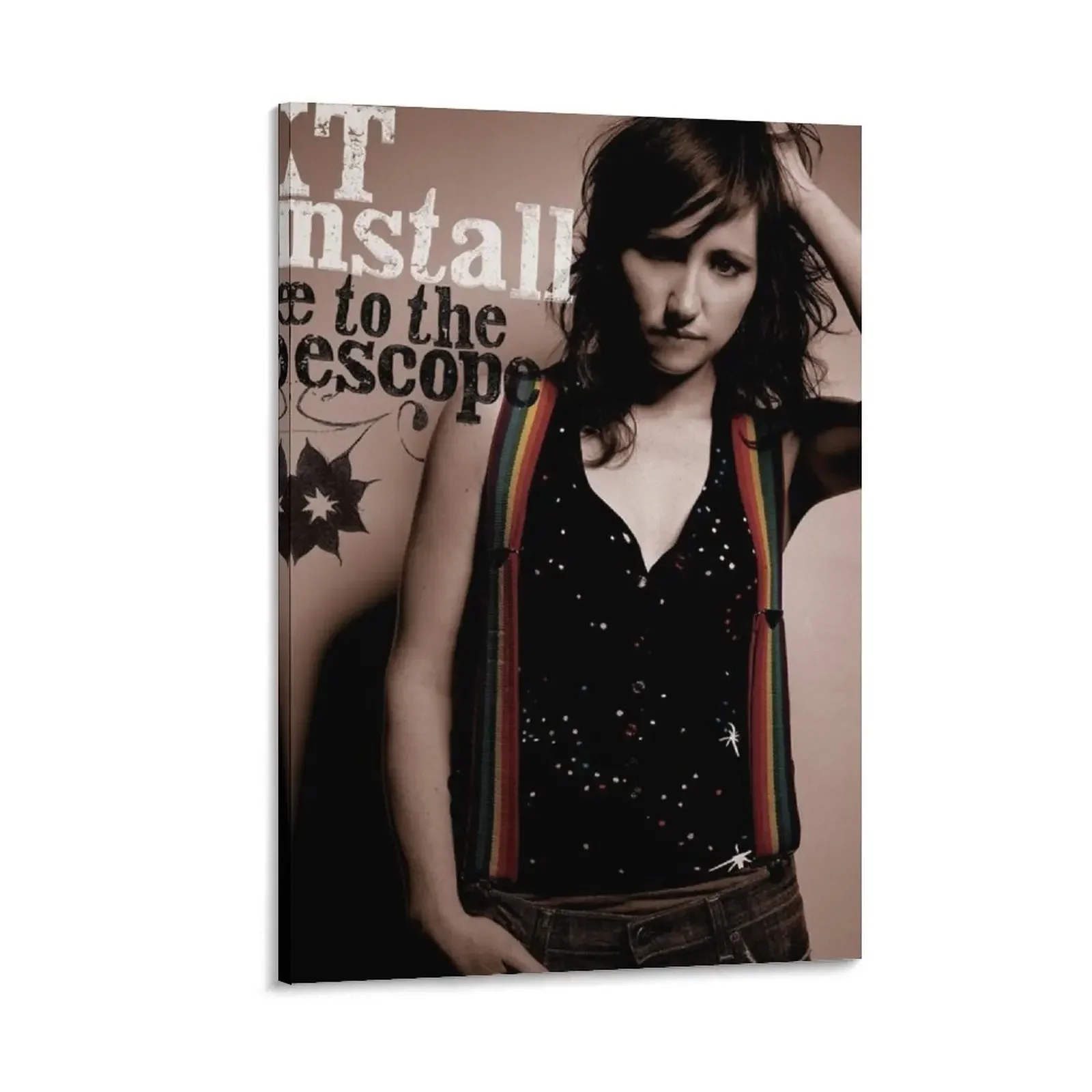

KT Tunstall eye to the telescope Canvas Painting ornaments for home photos for living room Paintings on the wall