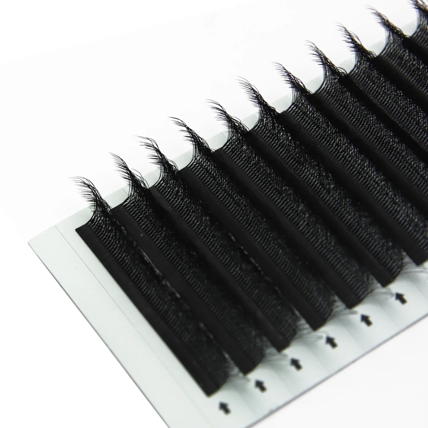 New 7DW Eyelash Natural W False Lash Extension 5D/6D W Fanning Lash Individual Eye lash Russia Volume Eyelash Drop Shipping