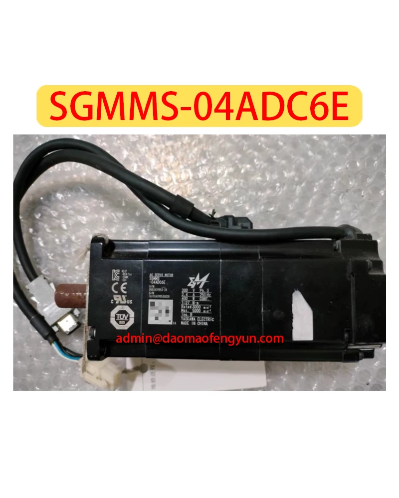 

SGMMS-04ADC6E Used Servo Motor，SGMMS 04ADC6E，Fast shipping，in stock