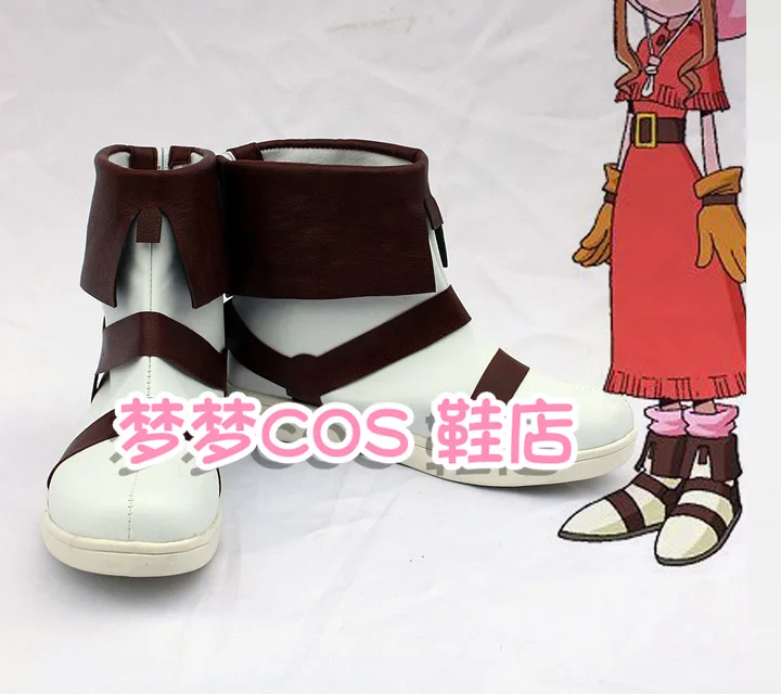 

Mimi Tachikawa Аниме Приключения Обувь для косплея Сапоги Хэллоуин Рождество Косплей Сапоги