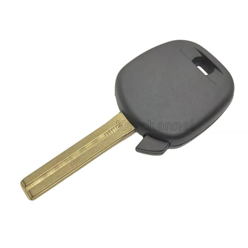 Keychannel 10pcs Non-Transponder Key Shell Spare Chip Key Case TOY48 Key Blade for Toyota Camry Corolla RAV4 Lexus ES LS GS