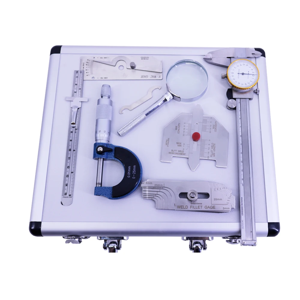 7 Pieces Weld Gauge Welding Measure Gauge Kits Kit7