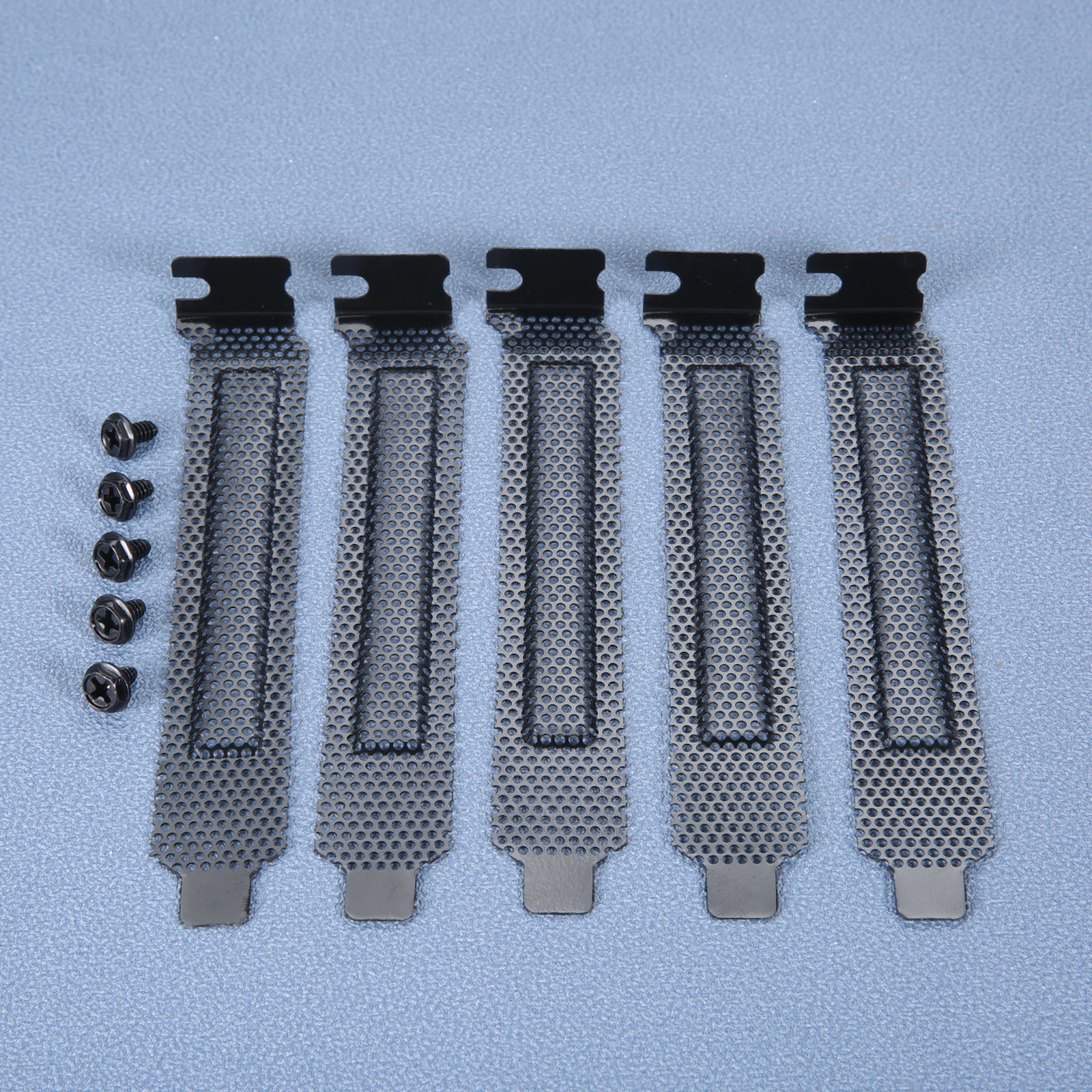 5Pcs 120*22mm PCI Dustproof Slot Cover Filter Cooling Fan Dust Filter Ventilation PC Computer Case Accessories Computer Parts