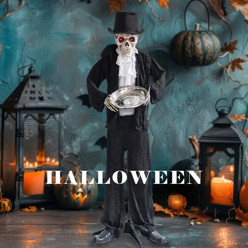 Factory Direct 20.26 million New Large and Medium Standing Ornament Haunted House Secret Room Witch Death Demon