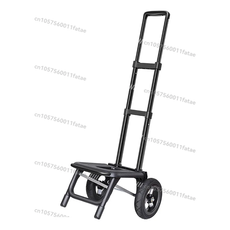 

Trailer Folding Small Pull Cart Home Shopping Shopping Shopping Pull Goods Trolley Trolley Outdoor Large Wheel