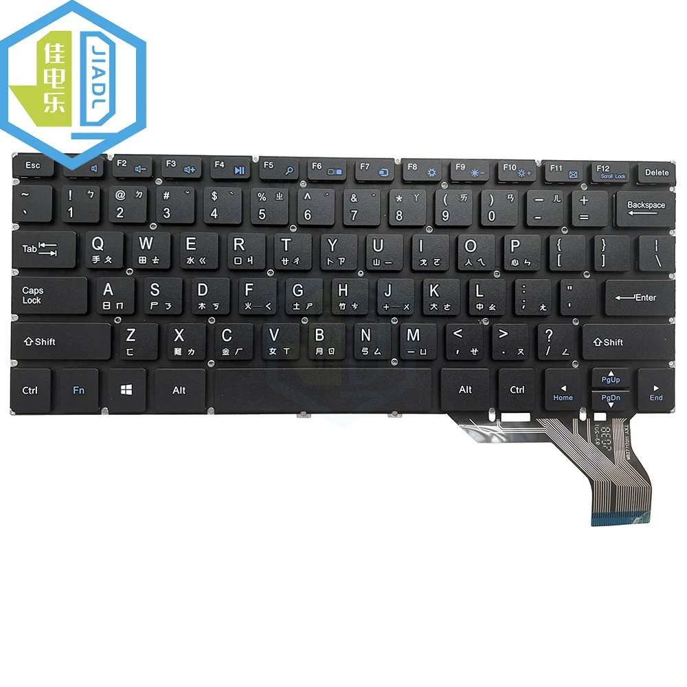 US Taiwan Keyboard For YXT-39-14 DM27717007AA YXT-93-201 MB27717011 YXT 93-202 MB27717012 Notebook Keyboard Replacement