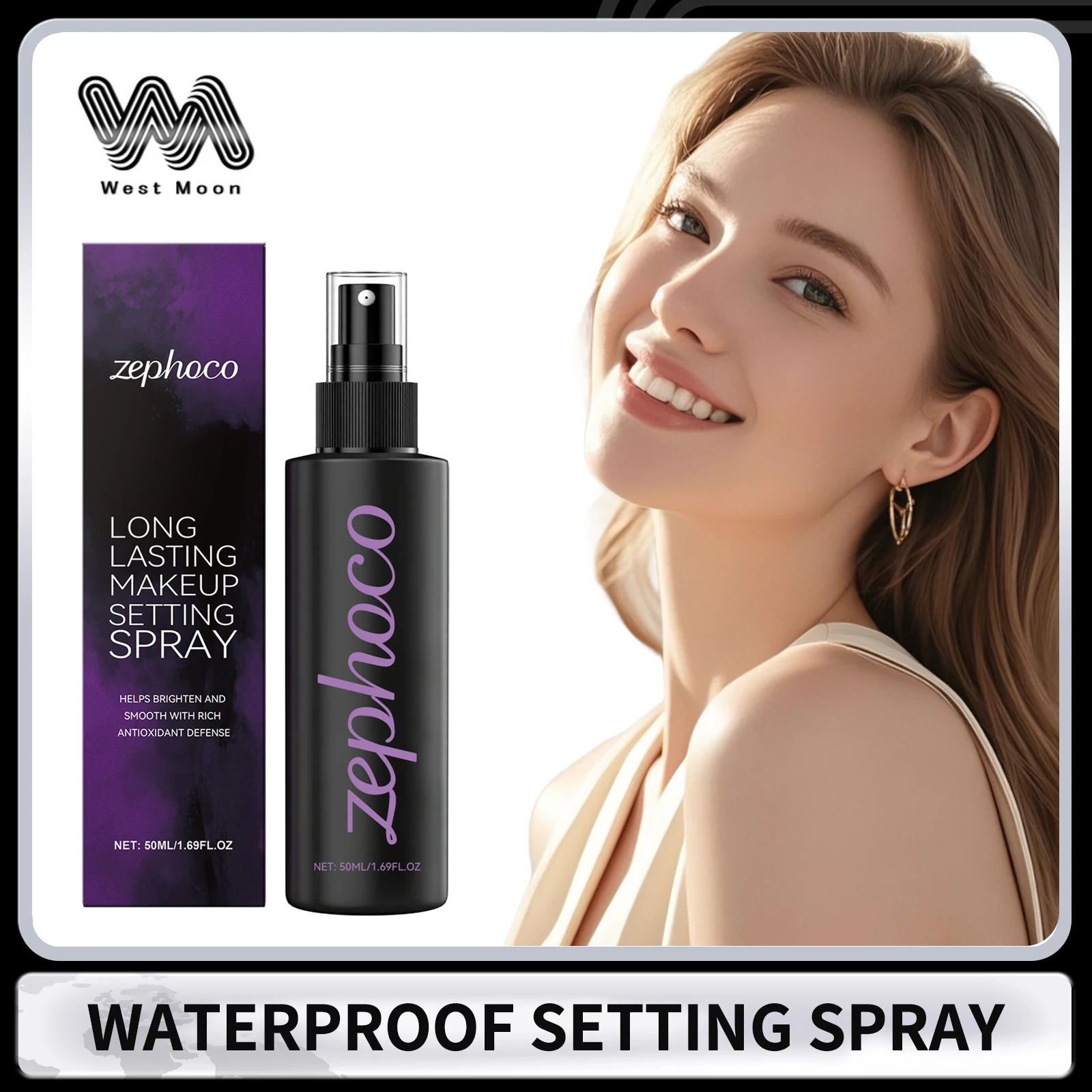 

Waterproof Makeup Setting Spray Longlasting Oil Control Antioxidant Natural Matte Non-sticky Foundation Fixer Finishing Spray