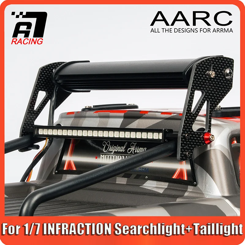 

LED Simulation Searchlight&Taillight for 1/7 ARRMA INFRACTION RC Truck Car