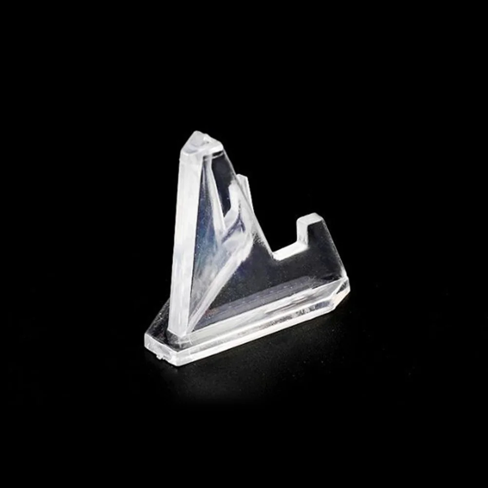 

12Pcs Coin Display Stand Elevated Angle Showcase for Coins Medals Cards Business Card Holder Lightweight Portable