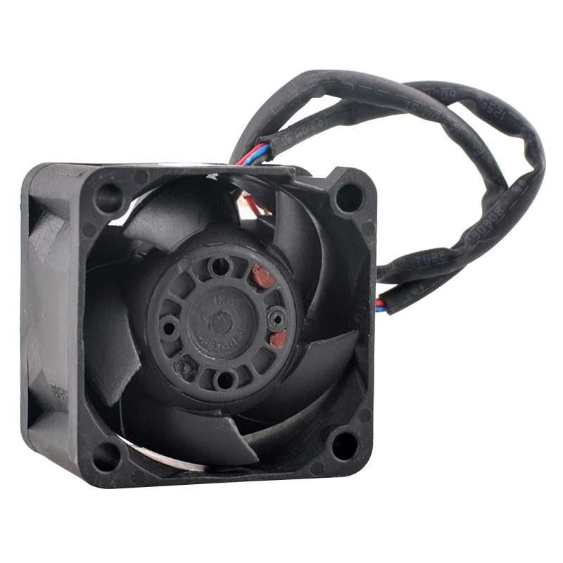 （2pcs）High-Speed Dual Ball Cooling Fan 4cm 40mm 40x40x28mm DC12V 1.80A 4-Pin 25000rpm for 1U 2U Power Supply - DBPB0428B2UP074