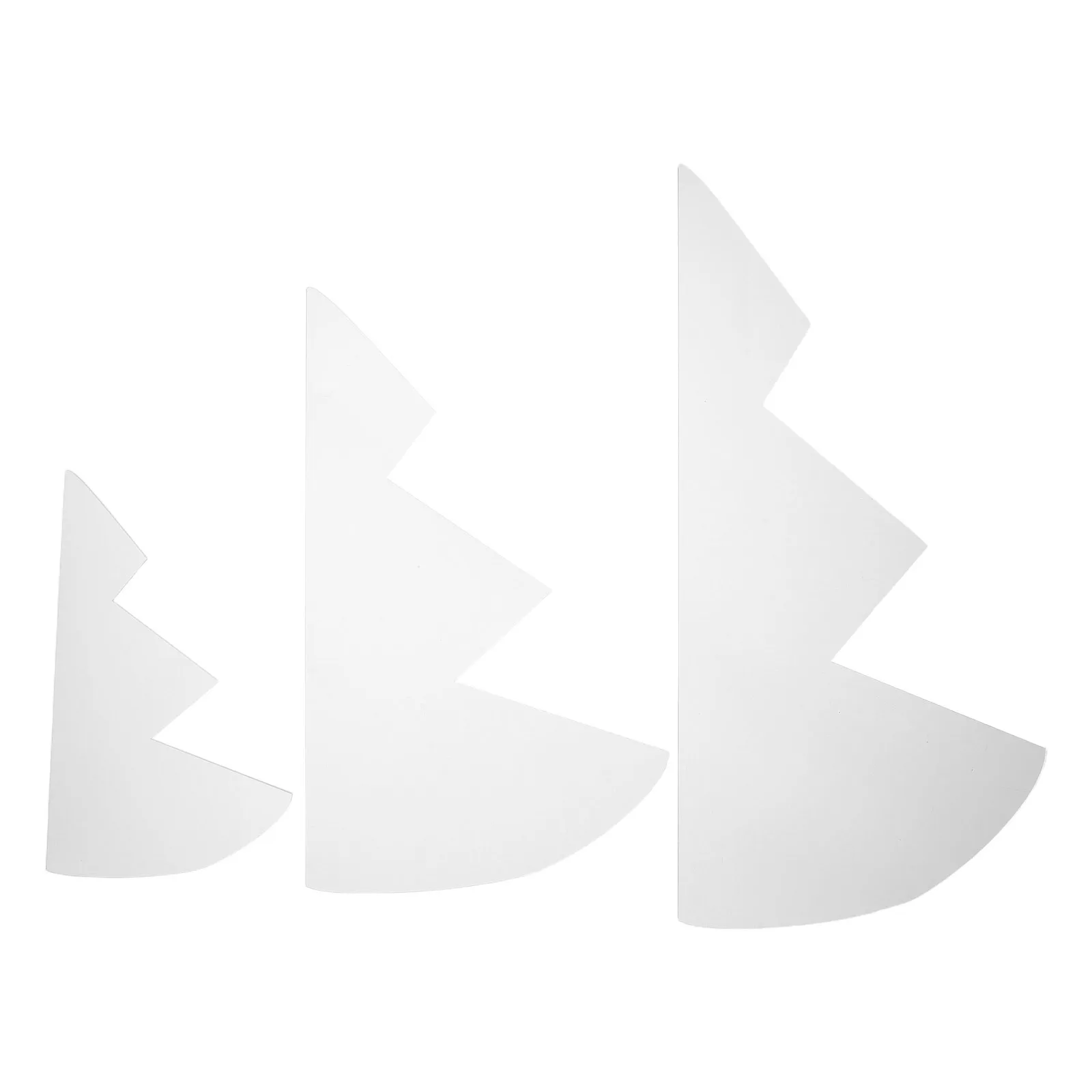 

3Pcs Christmas Tree Quilting Sewing Template Acrylic Stencils for DIY Handmade Holiday Fabric Patchwork Crafts Seasonal
