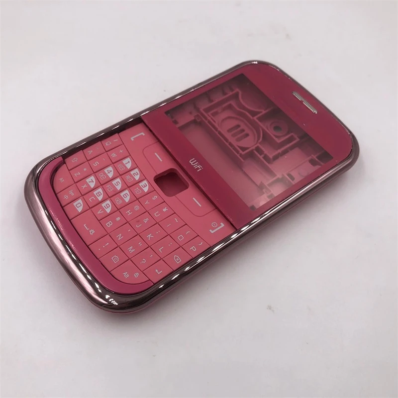 For Samsung S3350 Full Mobile Phone Housing Cover Case + English Keypad