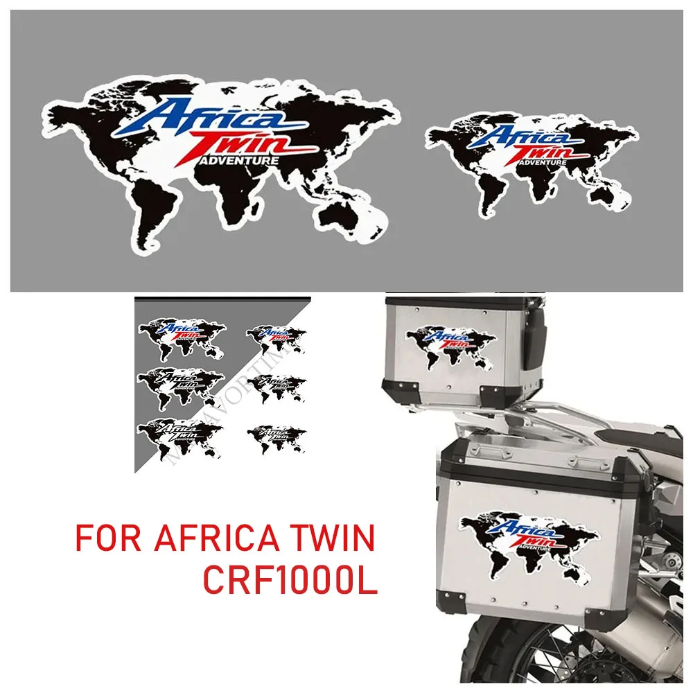 Trunk Luggage Cases Tank Pad Protector CRF 1000 1100 L CRF1100L Adventure Sports Stickers Kit For Honda Africa Twin CRF1000L