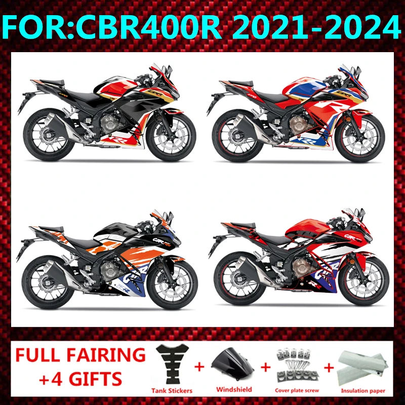 Fit For Motorcycle Fairing Bodywork Kit fit Panel Set CBR 500 CBR500R CBR 500R 22 23 24 CBR500 2022 2023 2024 full fairings zxmt