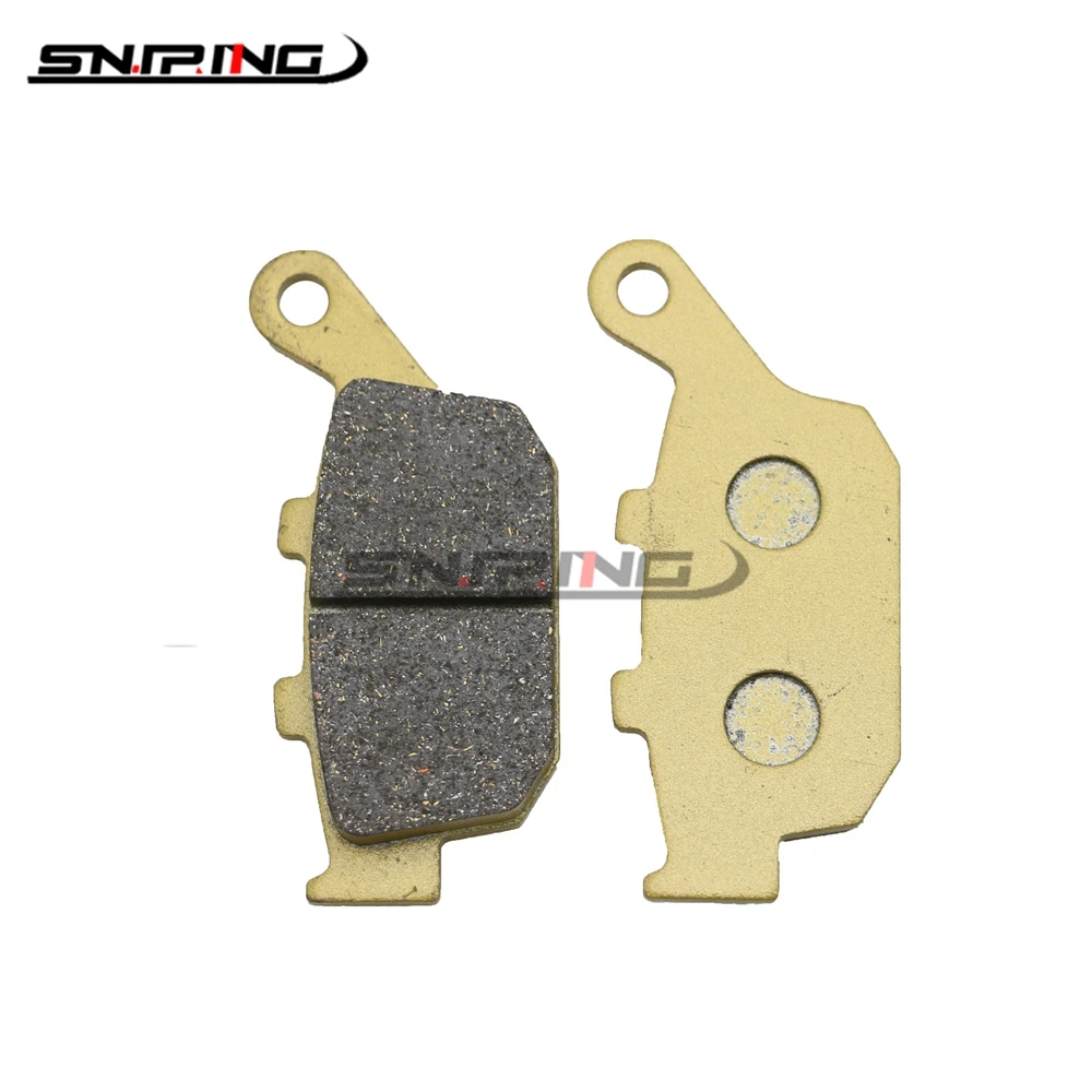 For  Speedfour Trident Daytona 600/650/675/675R/955i TT600 Street Triple R 675 Tiger 800/900 Motorcycle Rear Brake Pads