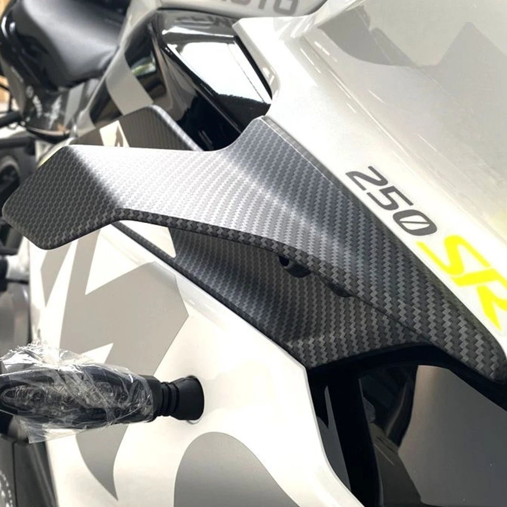 

For CFMOTO 250SR 300SR 250 300 SR ABS fun gtr Motorcycle Winglet Side Downforce Naked Spoiler Fixed Fairing Wing Deflector