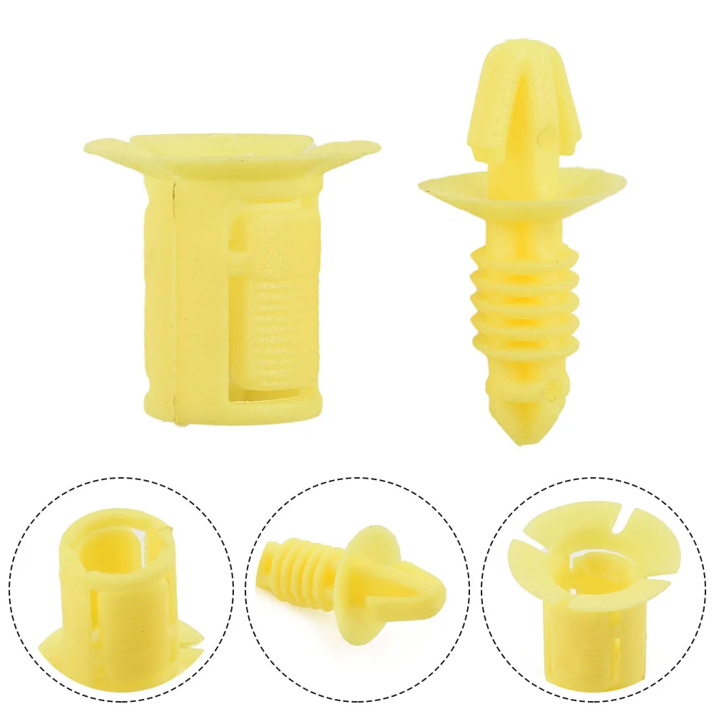 Front Dash Insulator Fastener Clip Copilot Fuse Box Cover Plate Clips For Ford Focus Escape Fiesta C-MAX Car Accessories