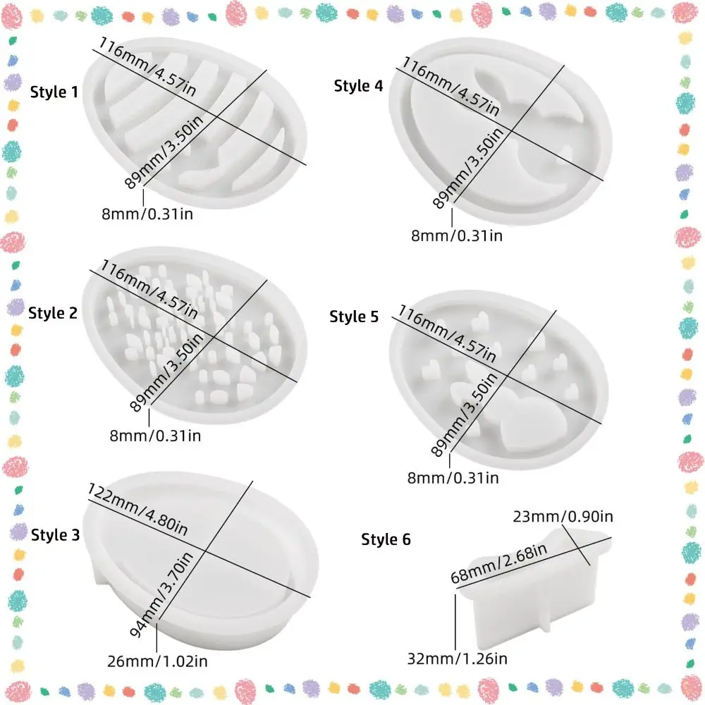 New Silicone Easter Rabbit Lamp Mold Openwork DIY Easter Egg Plaster Mould Bunny Epoxy Resin Mould Easter Decoration