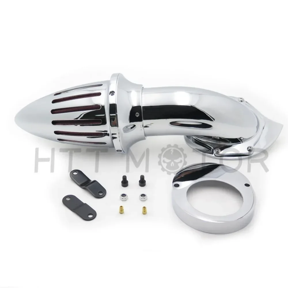 Motorcycle Parts Air Cleaner Kits Intake Filter  for Yamaha Vstar V-Star 650 All Year 1986-2012 CHROME