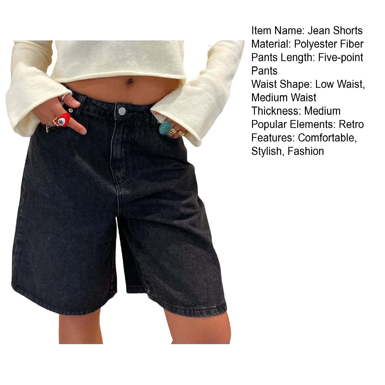 2024 Summer New Black and White High Waist Denim Shorts For Women Fashion Sexy Slim Fit Stretch Jeans Shorts S-2XL