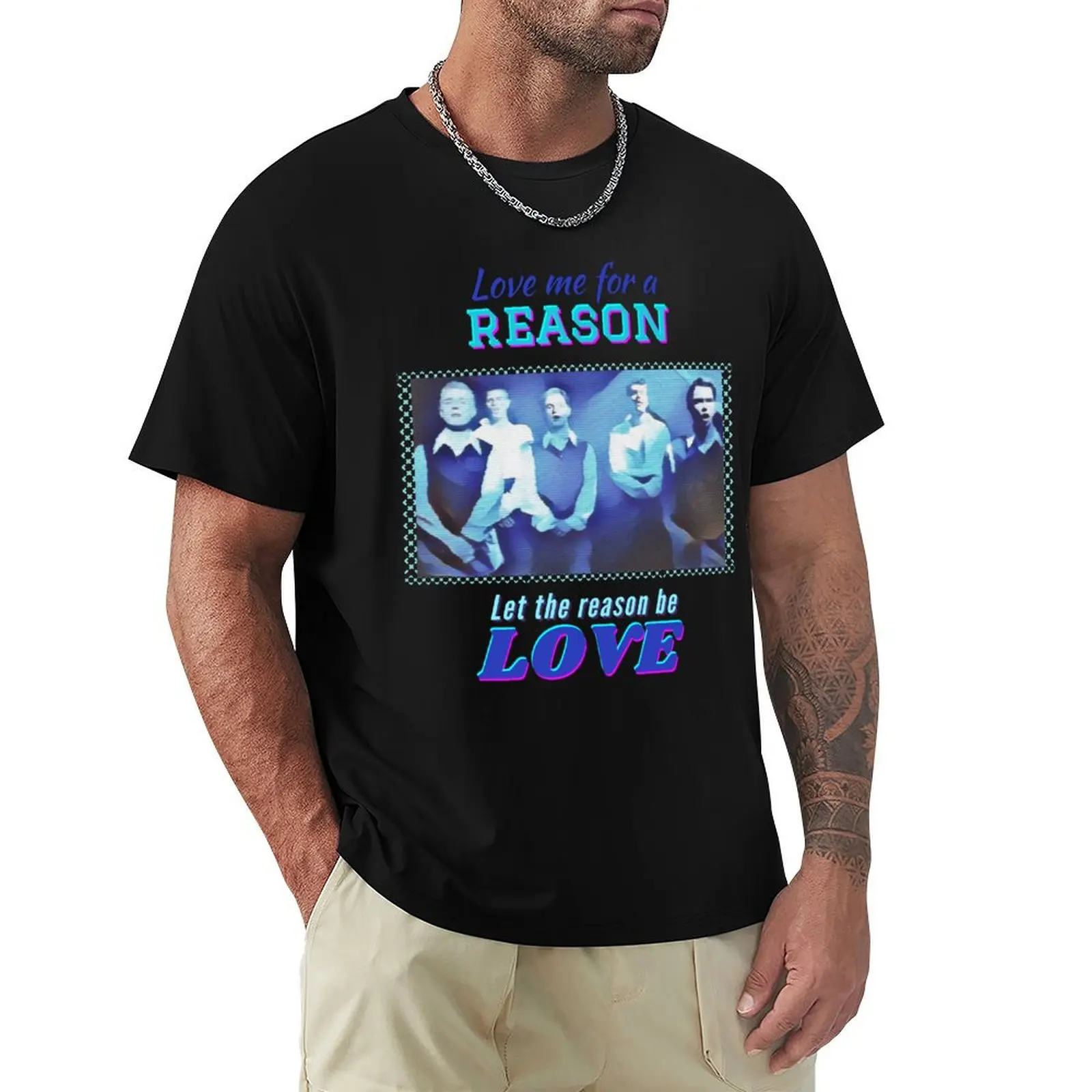 Love Me For A Reason 90s throwback T-Shirt Water Resistant Casual T-Shirt