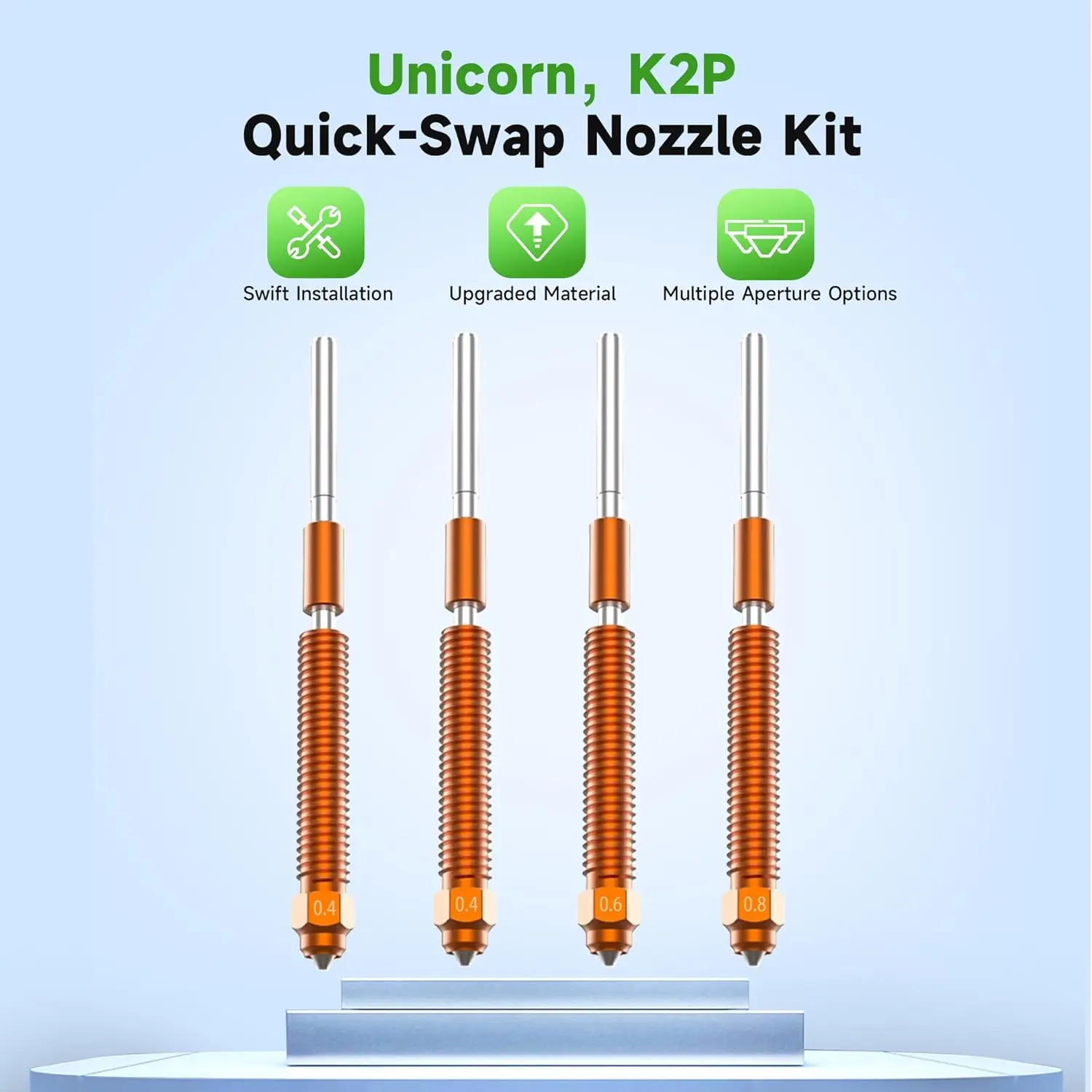  8PCS Creality K2 Pro/K2 Plus/K2 