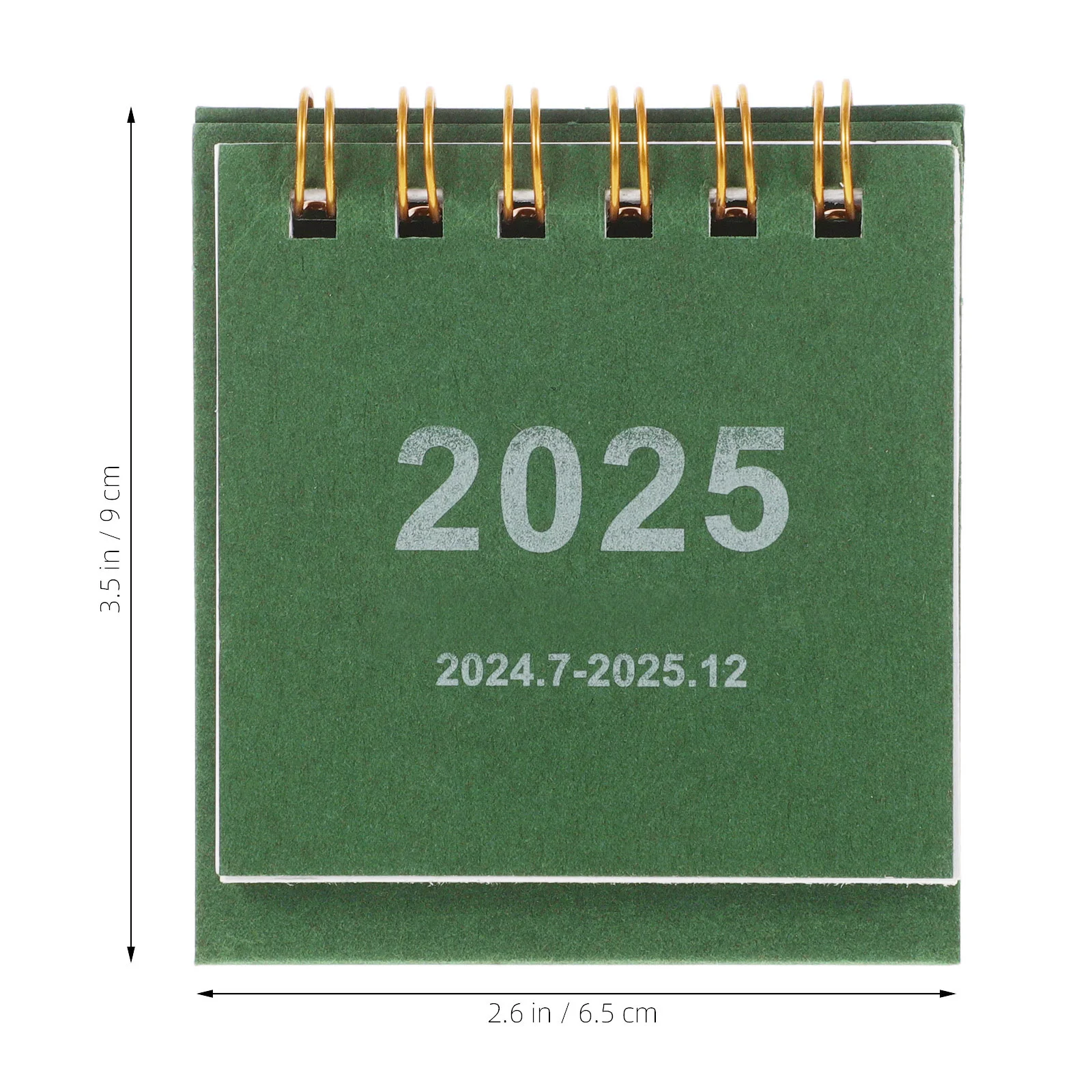 2025 ปฏิทินตั้งโต๊ะขนาดเล็ก Wall 2024-2025 Table Desktop Flip สําหรับสํานักงานอิเล็กทรอนิกส์