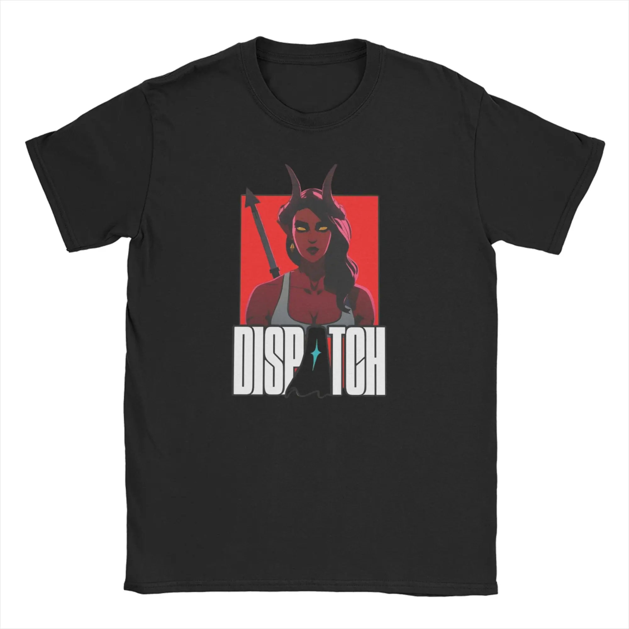 

Men's T-Shirts Dispatch Game Vintage Cotton Tees Short Sleeve T Shirts Crew Neck Tops Printed