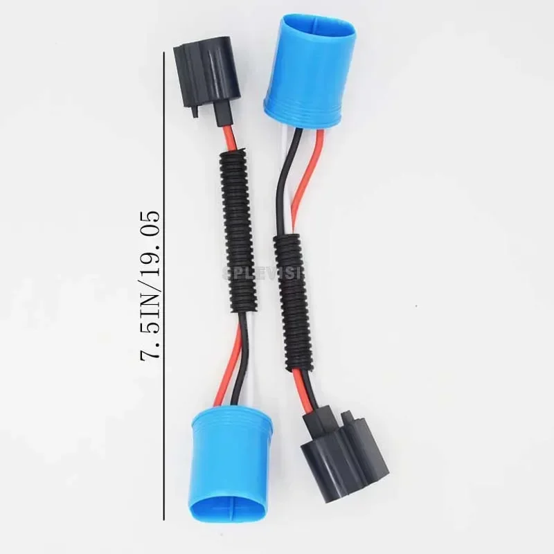 2Pcs Conversion Wire 9007 HB5 Male TO 9008 H13 Female Harness Headight Headlamp Adapter Plug Play accesorios para automóvil