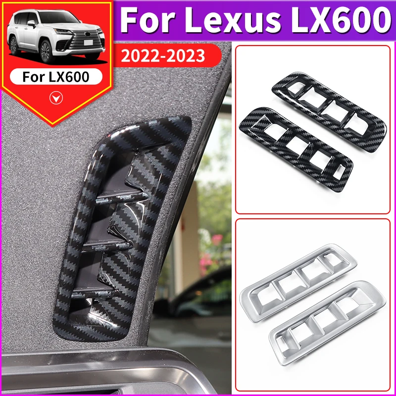 For 2022 2023 Lexus Lx600 Air Conditioning Vent Decoration Protective Sticker LX 600 Sport Luxury Interior Accessories Tuning