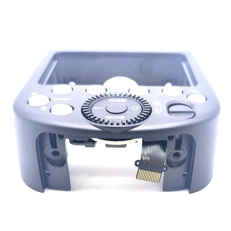 Speedlite Flash Rear Back Cover + Mode Function Selection Button Panel Spare Parts For Godox V1 Wheel Key Board No LCD Screen