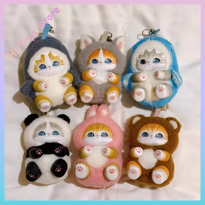 

New Mofusand Vinyl Series Blind Bags Toys Shark Cat Surprised Box Toy Ornaments For Kids Birthday Girl Gift Pendant Genuine