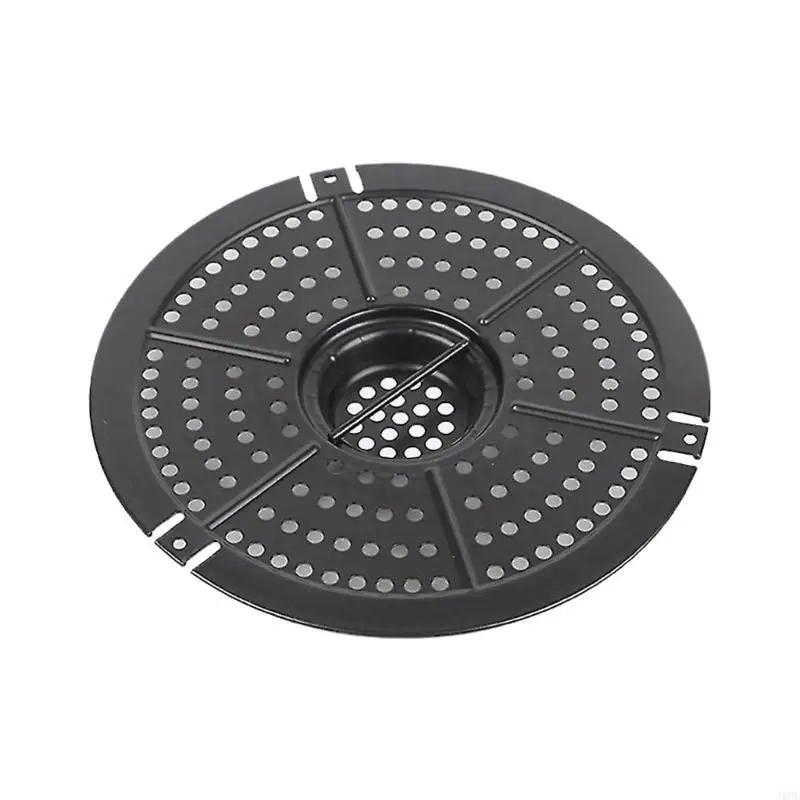 J6PE Air Fryer Replacement Parts Tray Upgraded Round Grill Crisper Plate Non-Stick Air Fryer Accessories Rack Dishwasher Safe