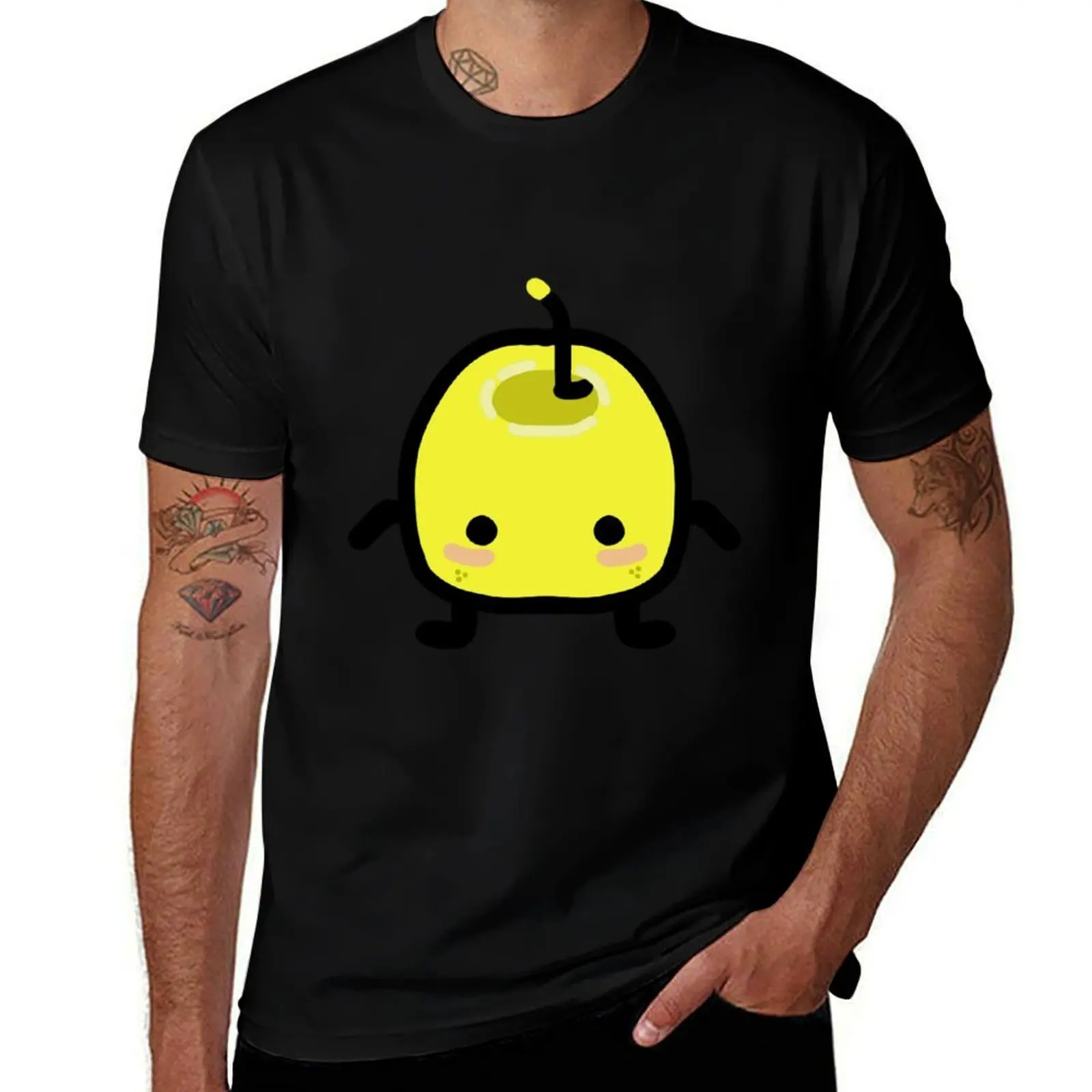 Yellow Junimo Stardew Valley T-Shirt Big Size Daily Wear T-Shirt