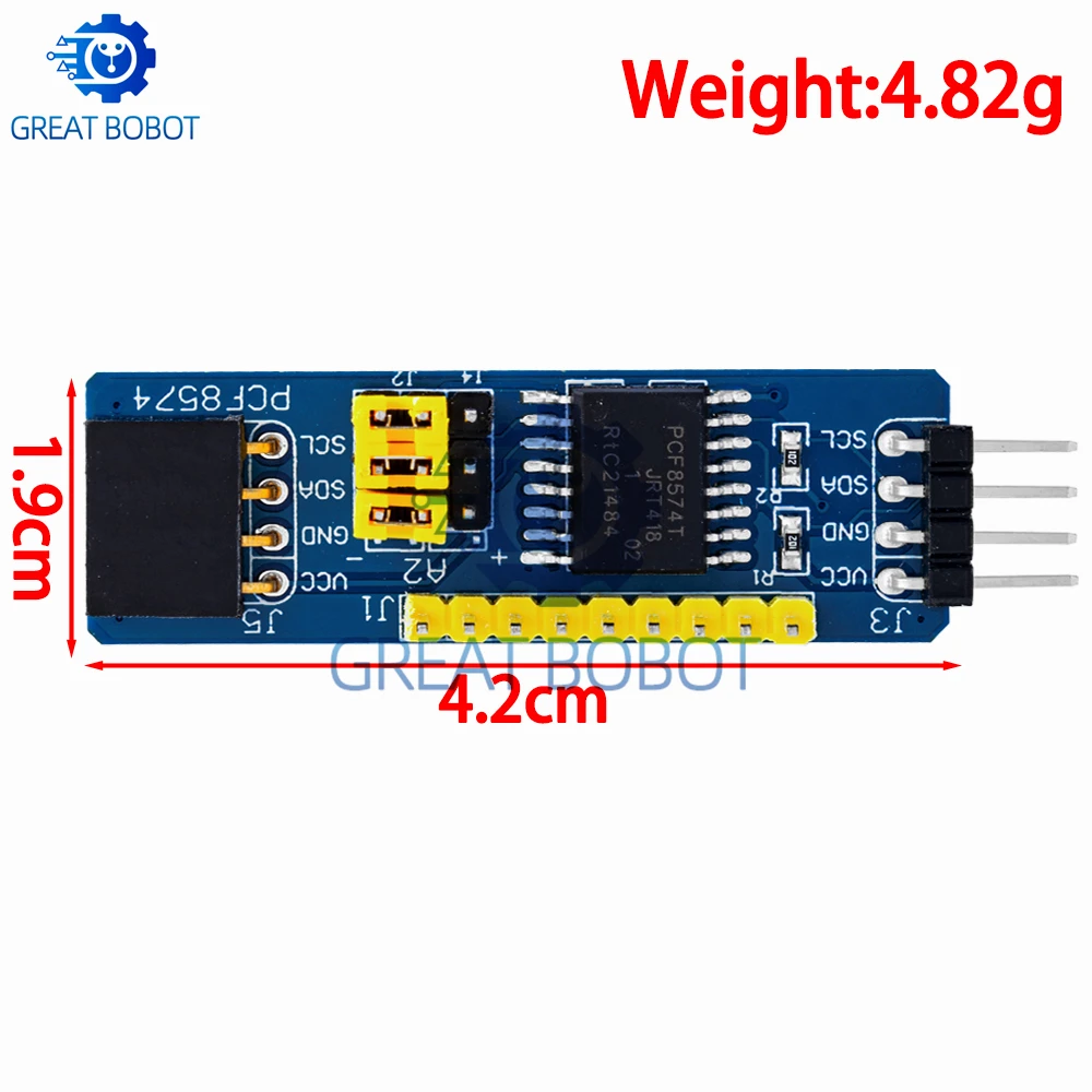 1PC PCF8574 IO Expansion Board I/O Expander I2C-Bus Evaluation Development Module