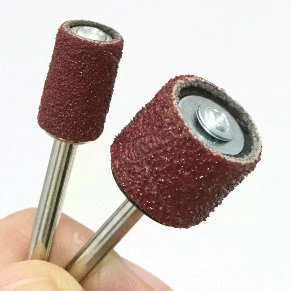 22 Uds anillo de lijado con varilla broca de pulido tambor de lijado abrasivo cabezal de molienda para herramienta rotativa piezas de herramientas de amoladora eléctrica