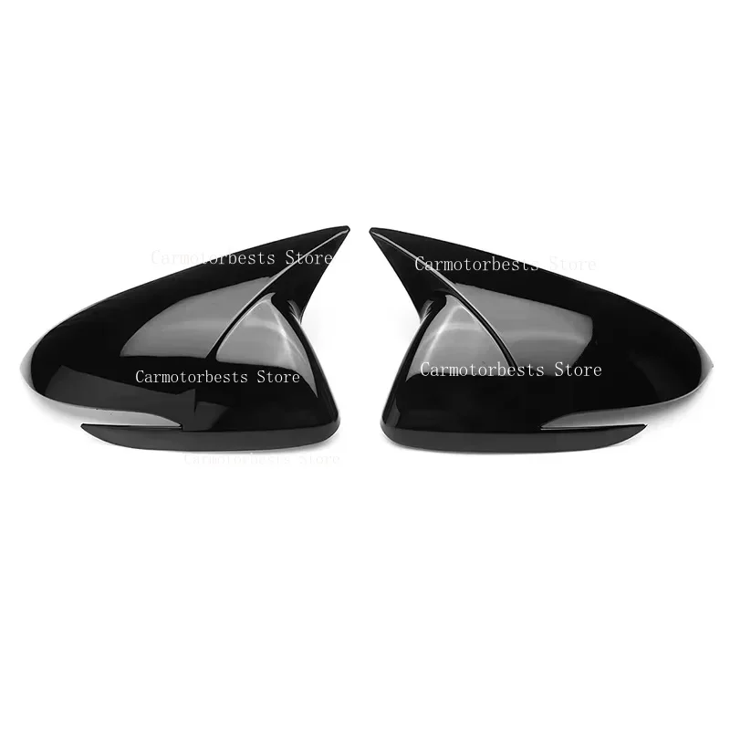 Car Rearview Side Mirror Cover For Hyundai i30 N NLine 2018 2019 2020 2021 For Kia Stonic 2017-2025 Cap Rear View Case Trim